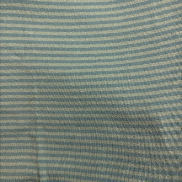 Eddie Bauer Aqua Striped Short Sleeve Tee - Picture 5 of 7